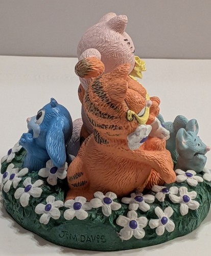 Vintage Garfield "Love in Bloom" Figur Jim Davis Danbury Mint 1993 - Bild 2 von 8