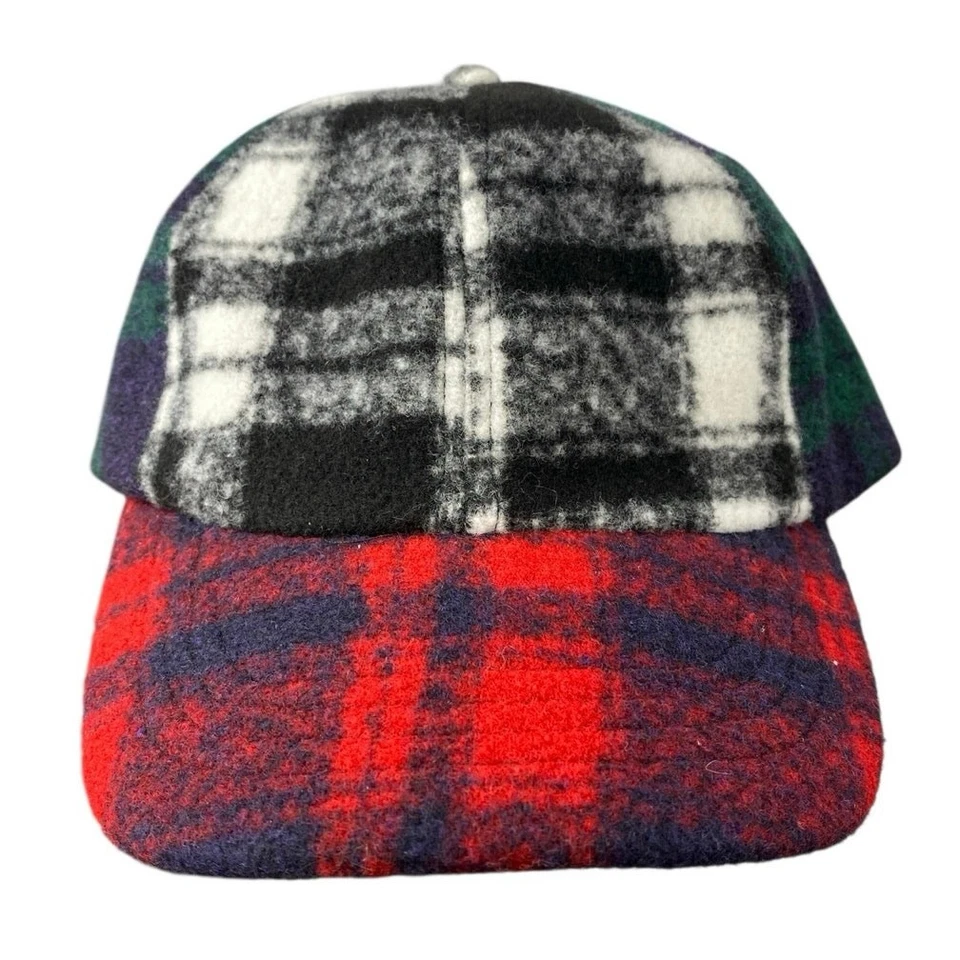 Gorra de béisbol Free People San Diego multicolor mezclada de franela a cuadros talla única Foto 3 de 4