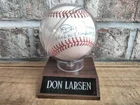 New ListingDON LARSEN Autograph Baseball NEW YORK YANKEES Authentic Autograph