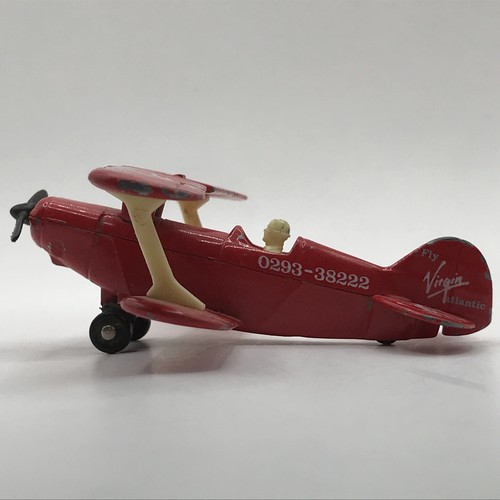 Matchbox Skybusters n. SB 12 Pitts Special Fly Virgin Atlantic 1979 Rosso - Macao - Foto 2 di 9