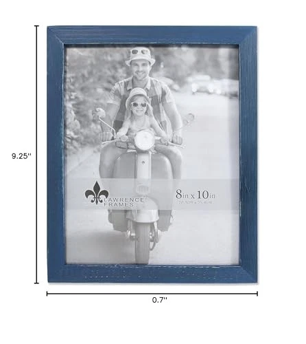 Marco de fotos Weathered Woods Charlotte 8x10 azul marino Foto 4 de 4