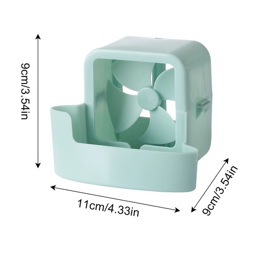 2 Pcs Fan Ice Box Attachment Hangable Electric Fan Cooler Holder Ice Box - Picture 2 of 12