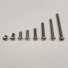 2ba, 4ba, 6ba stainless steel round head slotted screws. ***PACK OF 5***.