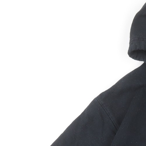 Champion Unisex Negro Pullover Sudadera con Capucha Pequeña - Imagen 6 de 12