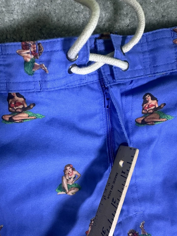 Pantalones Cortos de Carga Daniel Cremieux Para Hombres Equipo de Surf Azul Hula Niñas Talla XL Foto 4 de 4