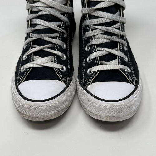 Converse All Star Chuck Taylor Damenschuhe 8,5 schwarz Canvas hohe Turnschuhe - Bild 9 von 18