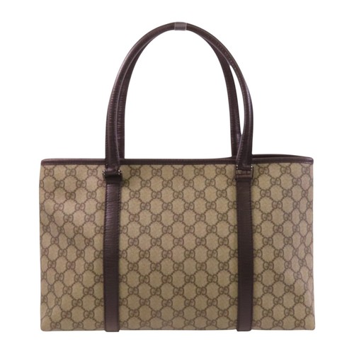 GUCCI GG SHW Bolso de Hombro Bolso de Mano 114595 Lona Recubierta Marrón - Imagen 2 de 18