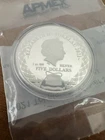 1oz 2022 Tokelau $5 Proof Elizabeth II Zodiac Aries Gorgeous BU.999 Silver Round