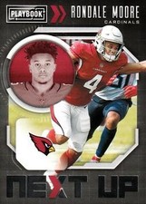 Rondale Moore 2021 Panini Playbook #NXT-RMO Next Up Arizona Cardinals