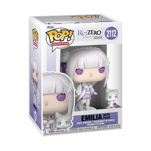 Funko Pop! Re:Zero Emilia #@2112 Vinyl Figur mit Hülle (VORVERKAUF) - Bild 1 von 5