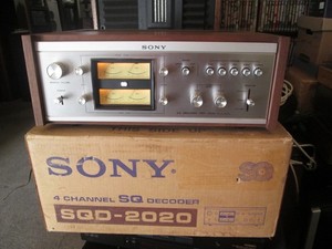 SONY SQD-2050 デコーダー SQD 2050 Sony Quadraphonic Decoder Photo #2685961 - US Audio