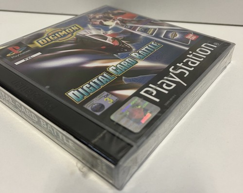 DIGIMON DIGITAL CARD BATTLE SONY PS1 NEW FACTORY SEALED PAL 2001 * AS PHOTO - Picture 6 of 15