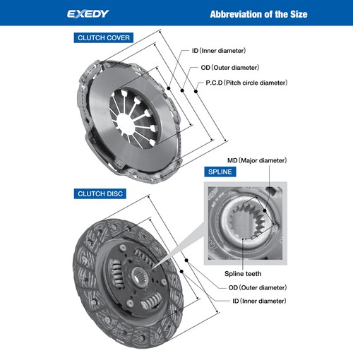 Exedy 16090 OEM Organic Clutch Kit for 95-04 Tacoma / 96-00 4Runner / 94-98 T100 - Picture 6 of 8