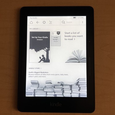 Amazon Kindle Voyage NM460GZ 4GB, WiFi + Cellular, 6 inch