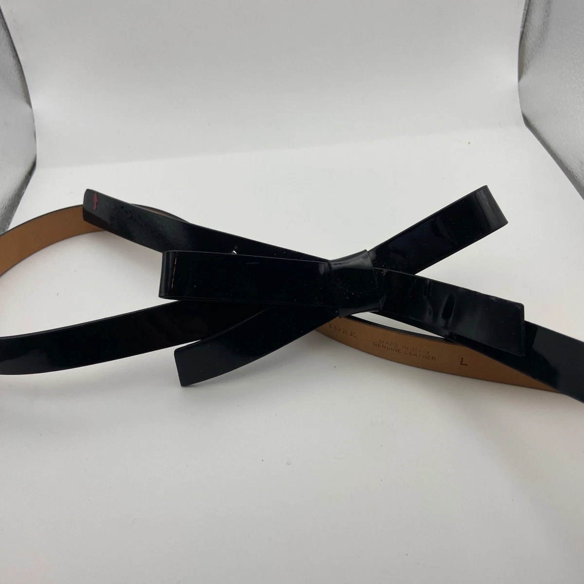 kate spade new york Bow Leather Skinny Belts for Women for 