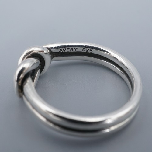 James Avery Lovers' Knot Ring Band Sterling Silver Size 6 Retired RS3817 - Picture 4 of 4
