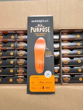 Superfeet All purpose Orange  Insoles inserts  SIZE D M 7.5-9 / W 8.5-10