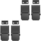 4 pcs Stainless Latch Storage Case Lock Buckle Hasp Buckle (Black)