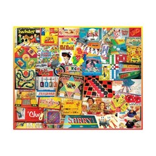 White Mountain Puzzles The Games We Played - 1000 Piece Jigsaw Puzzle