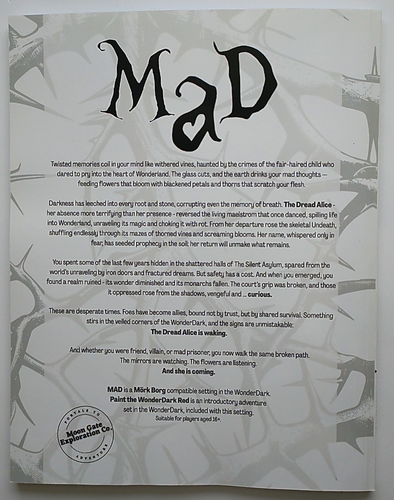 Mörk Borg: MAD: Enter The WonderDark - Moon Gate Exploration Co. - New 2025 - Picture 6 of 11