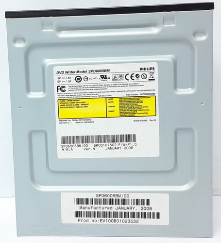 Philips DVD Writer SPD6005BM - 第 5/6 張圖片