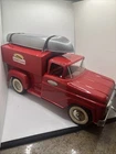 Tonka Stepside Pickup Pressed steel Sportsman Red Cab Camper  Boat  - Restored.