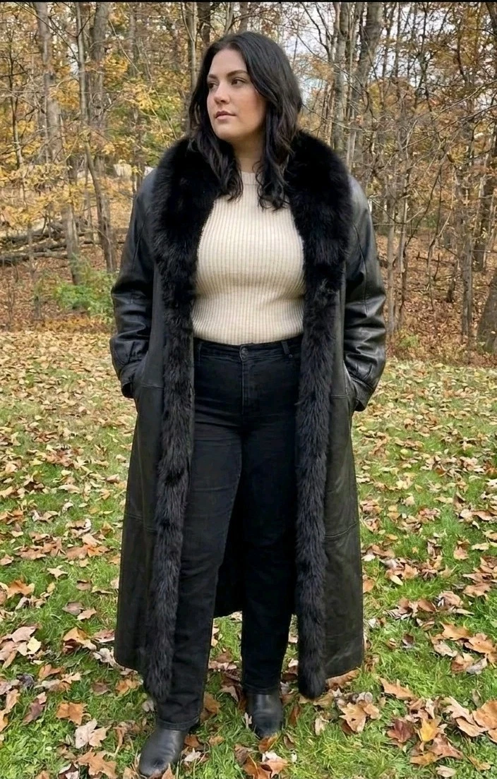 Fox Leather Vintage Coats, Jackets & Vests for Women for sale | eBay