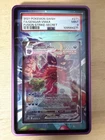 Pokemon Fusion Strike Gengar VMAX Alt Art 271/264 PSA 9 w/ Extended Art Case
