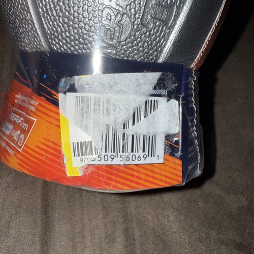 New NERF N-Sports Turbo Jr. Football Hasbro Orange Gray 2016 Sealed - Picture 5 of 9