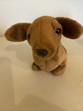 Ty Beanie Babies Weenie The Dachshund Dog Toy with unattached tag