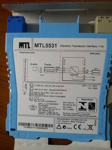 1PCS New MTL MTL-5531 MTL5531 Isolated Safety Barrier Expedited Shipping - Picture 3 of 3