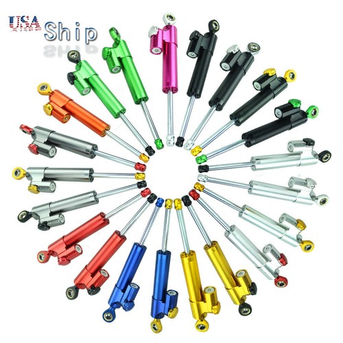 Blue Steering Stabilizer Damper Linear Bracket Mount For Yamaha MT-09 R1 R6 R15 - Picture 11 of 11