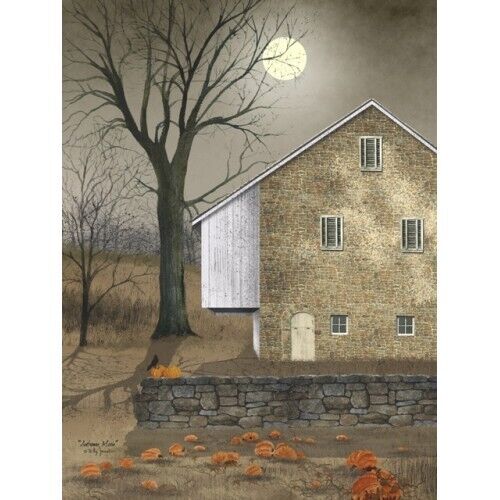 Billy Jacobs Leinwandbild HERBSTMOND 12"x16" Country Farm Life - Bild 2 von 2