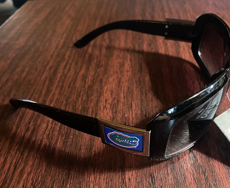 Florida Gators Chrome Wrap Sunglasses NCAA Licensed New Black - Image 2 of 4
