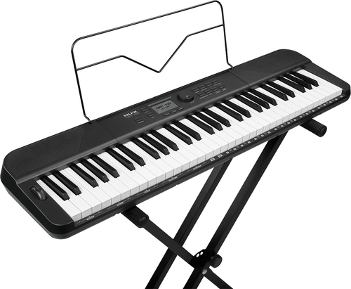 PIANO NUMERIQUE PORTABLE 61 TOUCHES SEMI-LESTEES - ARRANGEUR NUX NEK-100 - Imagen 8 de 10