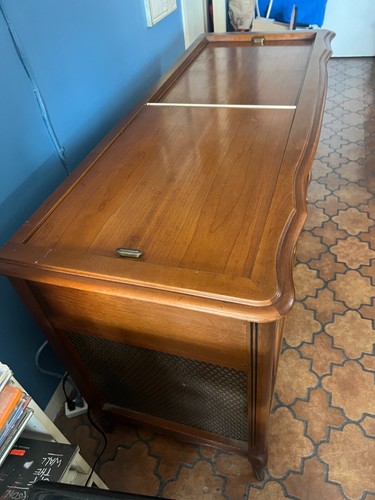 Magnavox Astro-Sonic 1-RP657 ~1965 AM/FM/Turntable Console WORKS! FABULOUS MAPLE - Picture 5 of 22