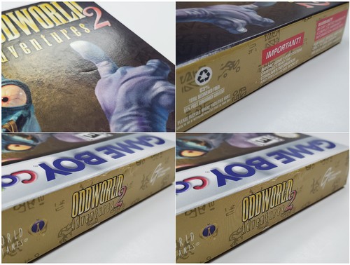 Oddworld Adventures 2 Authentic Nintendo Game Boy Color Box & Manual * - Picture 12 of 20