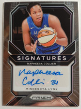 2021 Prizm WNBA Napheesa Collier Signature AUTO SG-NCL DPOY!