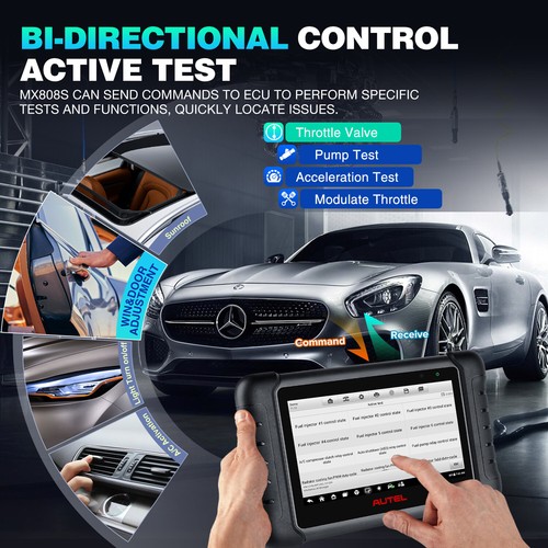 2025 Autel MaxiCheck MX808S = MK808S Diagnostic Bi-directional Control Scanner - Picture 4 of 13