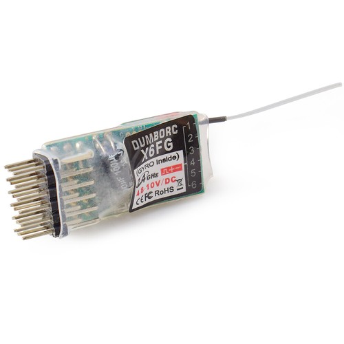 DUMBORC X6FG 2.4G 6CH Radio Control Receiver for Domborc RC X4 X5 X6 Transmitter - Picture 10 of 11