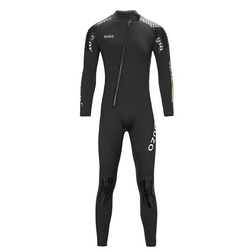 Traje de neopreno para hombres y mujeres Traje de buceo con cremallera frontal para snorkel buceo - Imagen 13 de 23