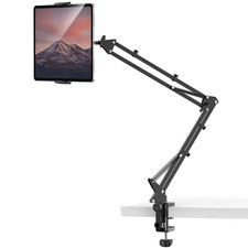 Ulanzi T2 Adjustable Metal Tablet Desk Mount Long Arm Holder for iPad Phones