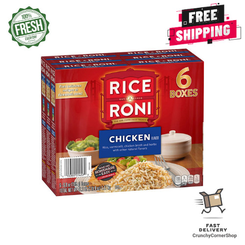 Mezcla de arroz y vermicelli Rice-A-Roni, pollo (6,09 oz., 6 paquetes) ENVÍO GRATIS