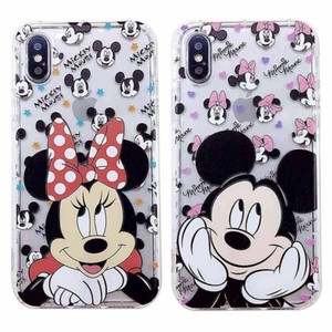 Disney-Cartoon-Mickey-Minnie-Soft-TPU-Clear-Case-Cover-For-iPhone-8-X-7-6s-Plus