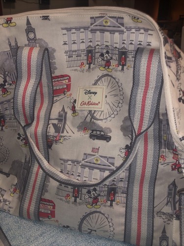 CATH KIDSTON DISNEY Mickey Mouse London Tote Bag And Pouch Rare Discontinued - Picture 10 of 17