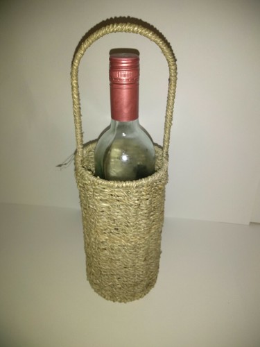 Korb Weinflaschenhalter Träger Caddy Halter - Bild 1 von 3