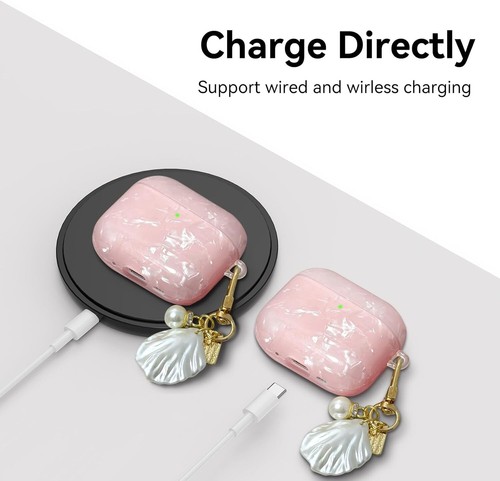 Compatible with AirPods 4 Case 2024, Cute TPU Protective Case Cover for AirPods - Picture 5 of 7