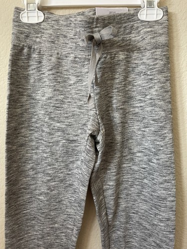 Justice Gray Pink Ombré Sequin Logo Mid Rise Full Length Girls’ Joggers Size 8 - Picture 2 of 6