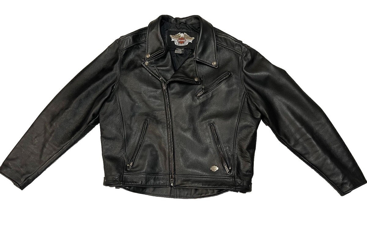 Harley-Davidson レザー　セットアップ ハーレーダビッドソン Harley Davidson レザー ベスト ワッペン