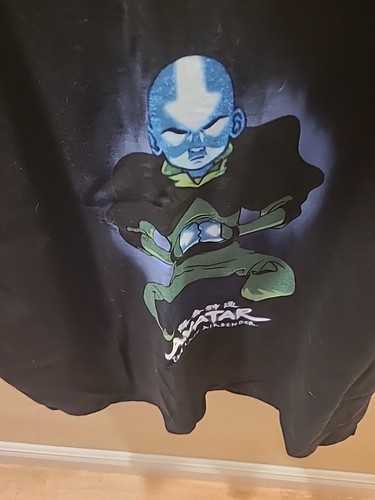 AVATAR The Last Airbender schwarz Anime Grafik T-Shirt Herren Gr. XL - Bild 3 von 4